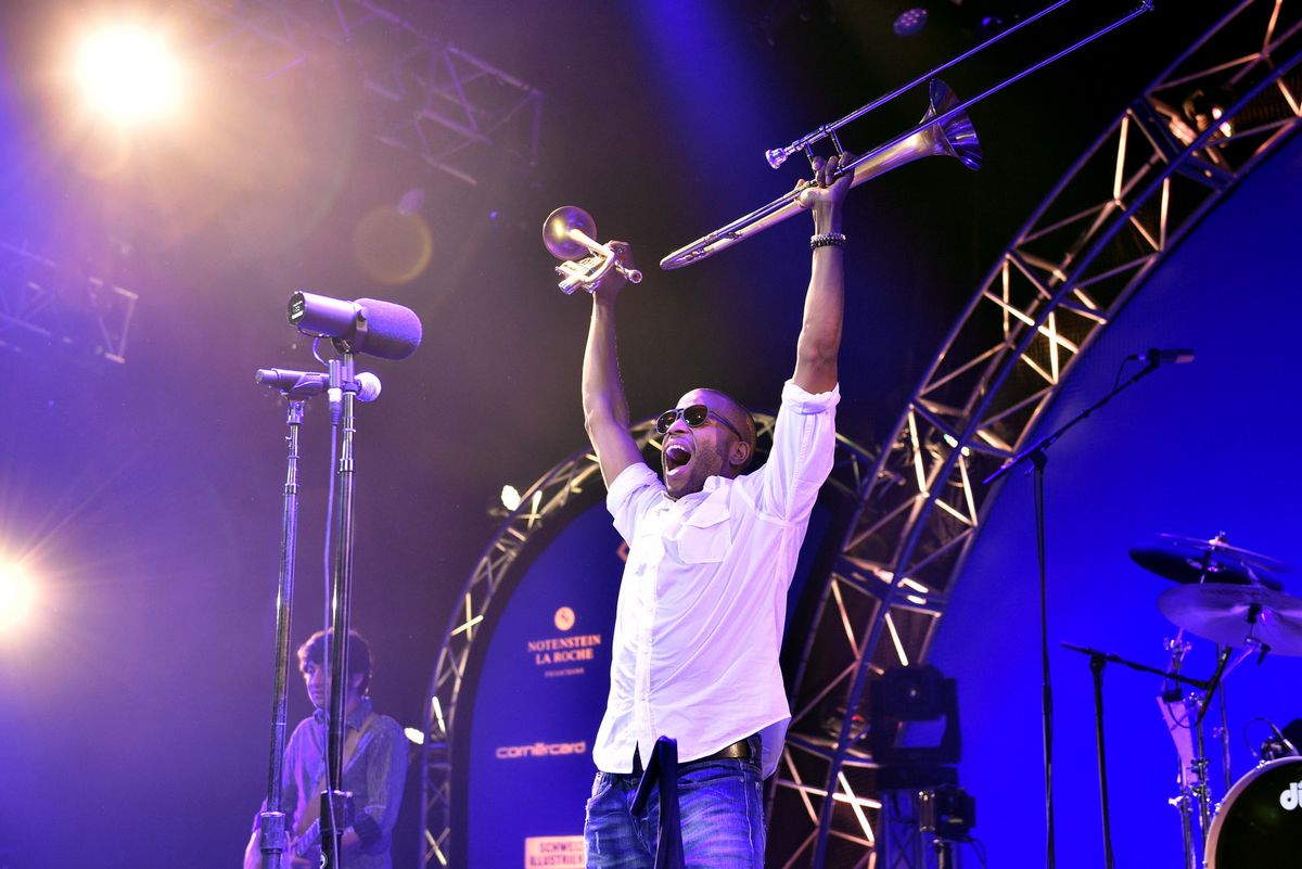 Trombone Shorty at BALOISE SESSION 2015