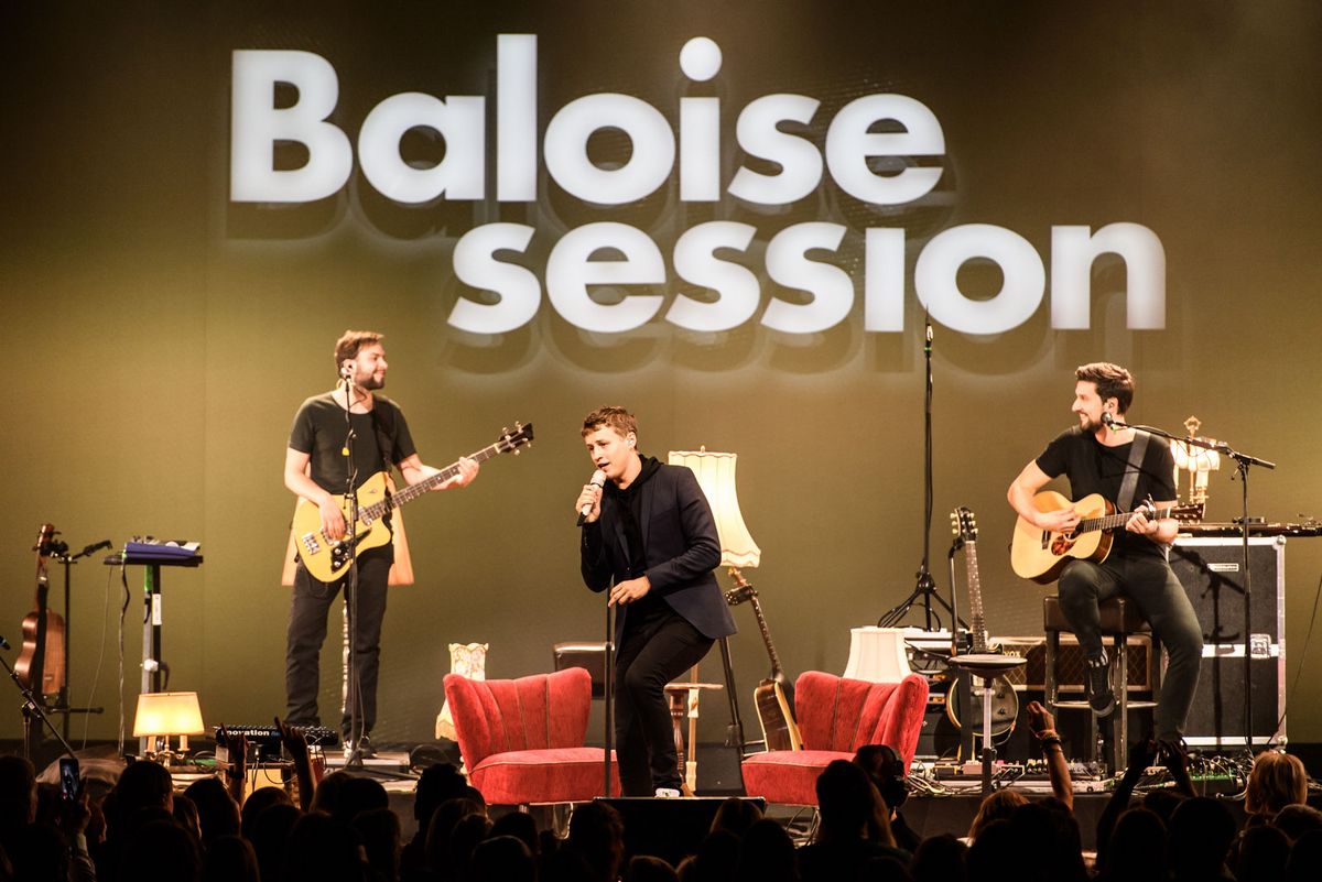 Tim Bendzko at BALOISE SESSION 2017