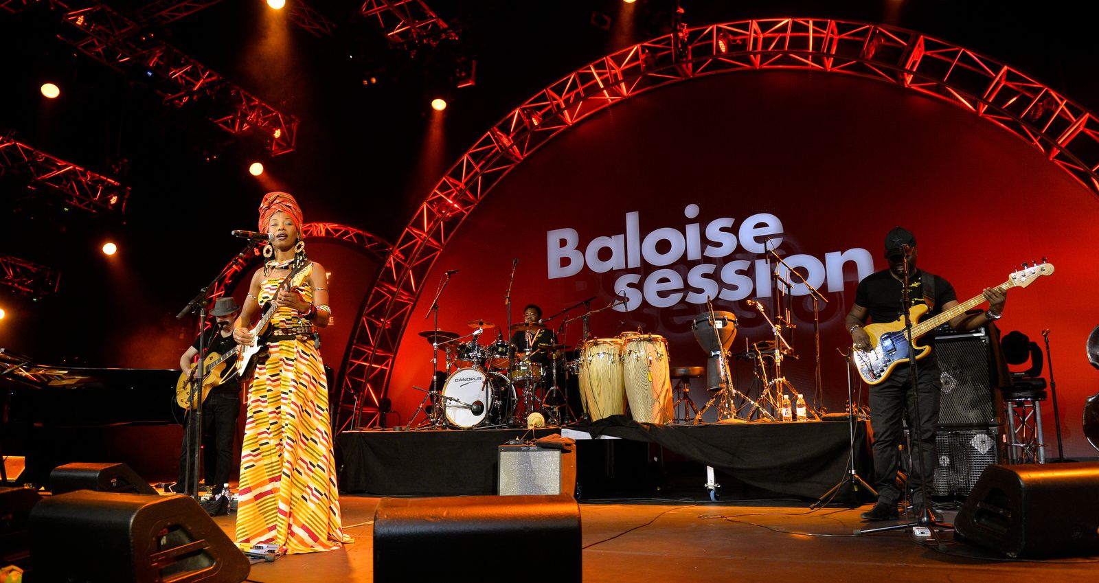 Fatoumata Diawara at BALOISE SESSION 2014