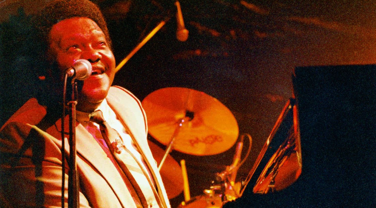 Fats Domino at BALOISE SESSION 1987 Fats Domino at BALOISE SESSION 1987