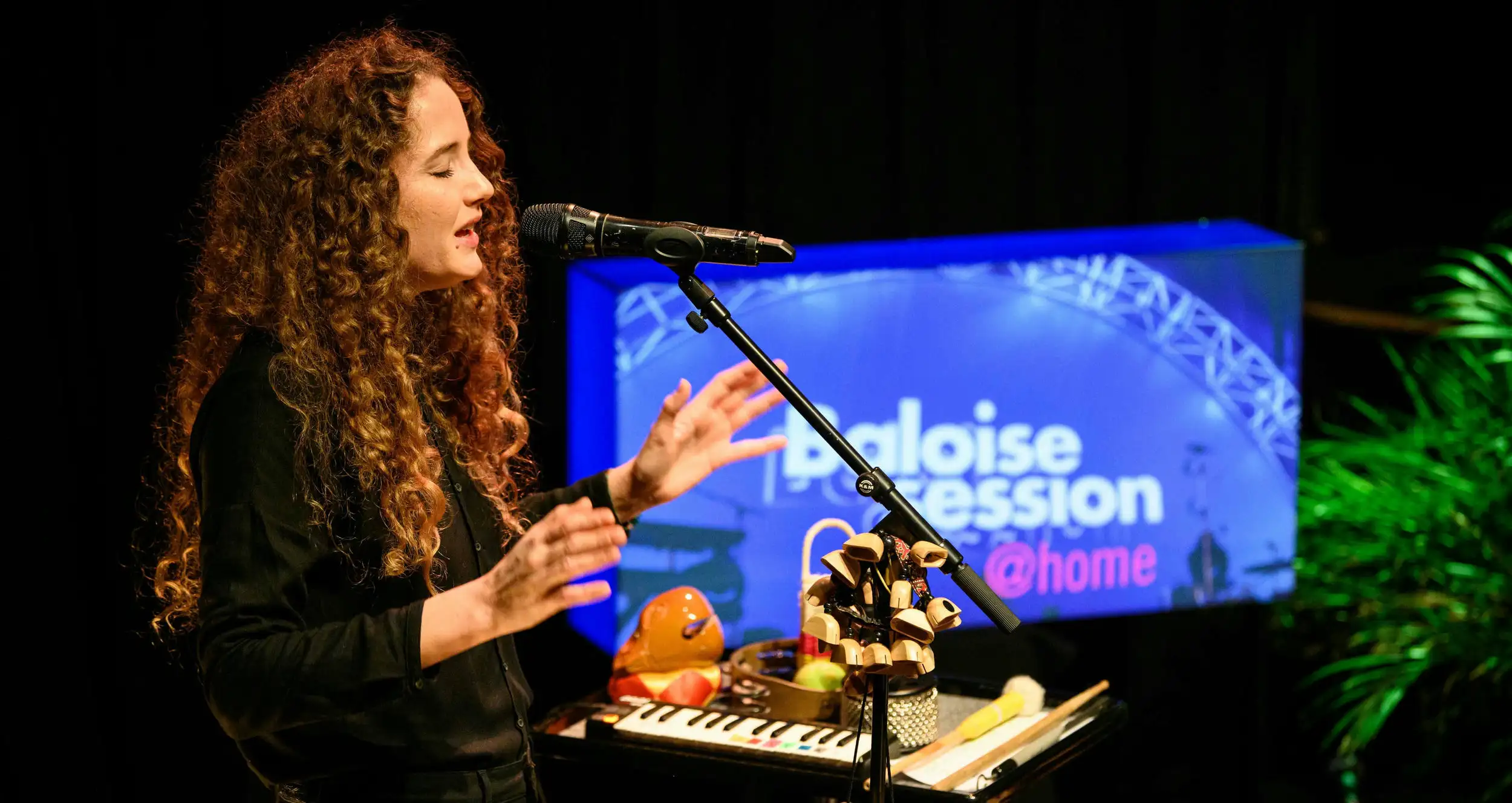 Steff la Cheffe at Baloise Session @home 2020