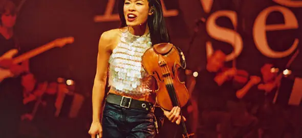 Vanessa Mae at BALOISE SESSION 2001